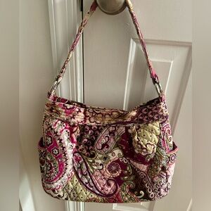 Vera Bradley Very Berry Paisley bag